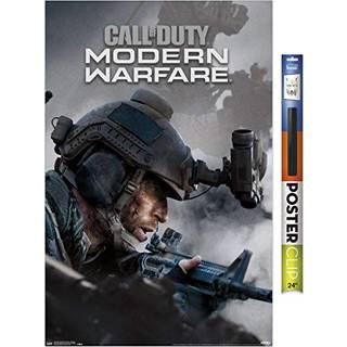 Trends International Call of Duty: Modern Warfare - Multiplayer Wall Poster 22.375 """" X 34 """" Plakat & Clip Bundle
