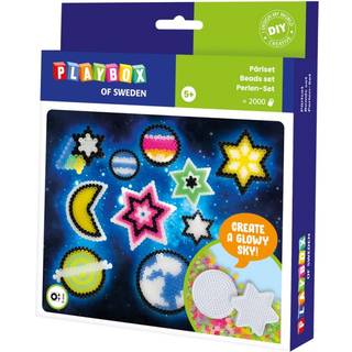 Perlesæt - Stjernehimmel (selvlysende), 2.000 stk