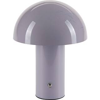 Bahne Interior - Glossy Mushroom LED bordlampe, lilla - H21,5 cm.