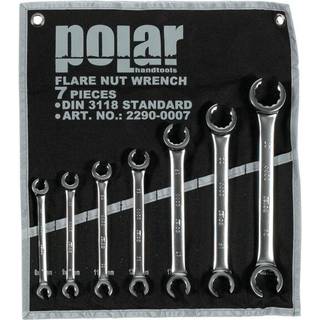 polar handtools Ringnøglesæt-åben 7 stk. (9300-2290-0007)