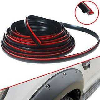Sdano fender fakler kanttrim Fender Flare Rubber Seal til bil- og lastbilhjul br?nde gummipakning til fender blusser universelle obligationer m/