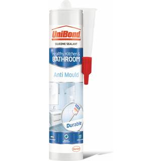 Unibond 2079356 Fugemassepatron mod skimmelsvamp til køkken og badeværelse Hvid 274g