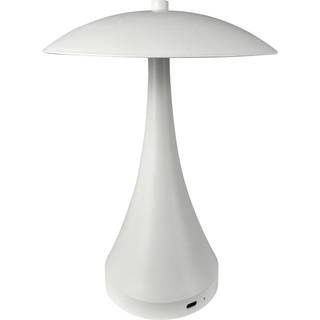 Vienna Genopladelig Bordlampe - Mat Hvid