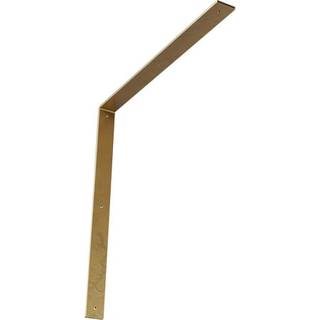 Ekena Millwork Bktmha Steel Bracket Hamilton 2 """" W x 24 """" D X 24 """" H hamrede guld