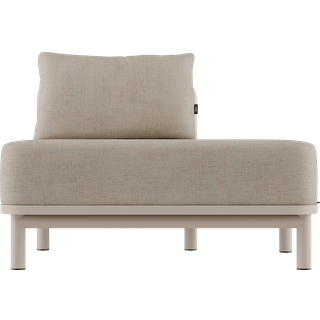 SACKit Kirra Lounge Sofa - Open end left - Kirra Sand