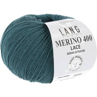 Lang Yarns Merino 400 Lace 368 Indhold: 100% Merinould Vægt/længde: 25 g = ca 200 meter Anbefalede pinde: 2.50-3.50 mm Strikkefasthed: 10 x 10 cm = 32 m x 42 p Vask: Maskinvask 30 ℃ / Tåler ikke tørretumbling / Brug aldrig skyllemiddel.