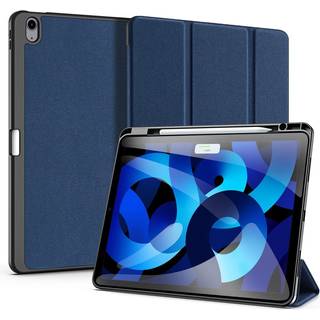 iPad Air 13" (2025 / 2024) DUX DUCIS DOMO Series Flip Cover m. Pen Holder - Blå