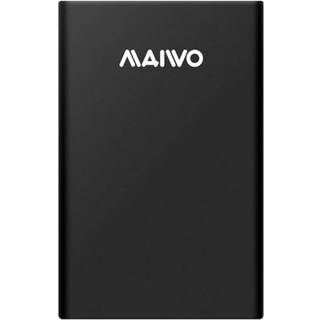 Maiwo K2568G2 USB C GEN2 10Gbps eksternt Storage cabinet til 2 TB 2,5 HDD, SSD 7/9,5 mm understøttelse af UASP værktøjsfri installation Type C-C kabel