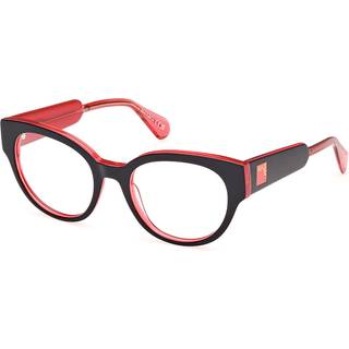 Max & Co. MO5128 005 51 Briller Kvinder Black - Black On Transparent Red - 51mm