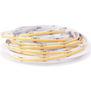 5m 12W/m Dot-free COB-LED strip - IP20, RA90, 320 LED pr. meter, 24V, COB LED - Kulør : Varm