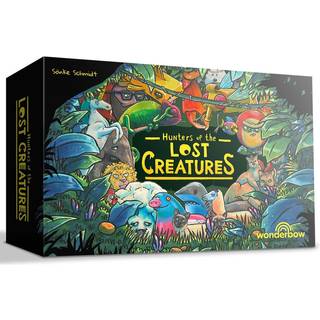 Wonderbow | Hunters of the Lost Creatures - Fun Family Card Game Full of Puns - Perfekt til voksne teenagere og b?rn - 15 min. Alder 5+ 2-5 spill