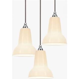 Anglepoise Original 1227 Mini Ceramic Cluster Pendel Pure White (3x Pendels + 1x Ceiling Rose Kit)