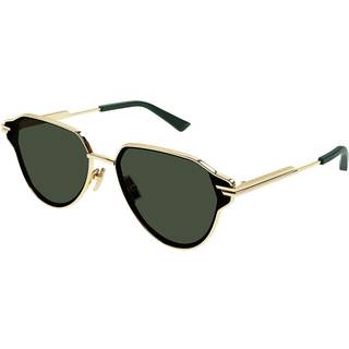 Bottega Veneta BV1271S 003 63 Solbriller Mænd Guld - Gold - 63mm
