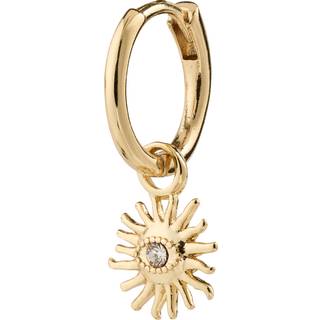 Pilgrim TITANIA single ørering guldbelagt