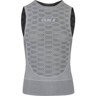 Q36.5 Base Layer 1 sleeveless Syntetisk undertøj størrelse S/M farve grå