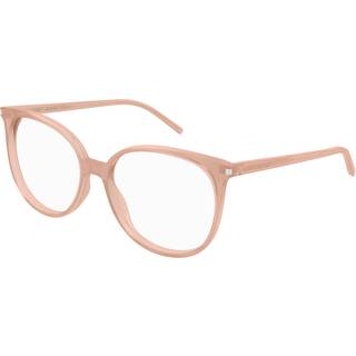 SAINT LAURENT Kvinde SL 39 009 Optiske stel Acetat Orange Transparent Rund