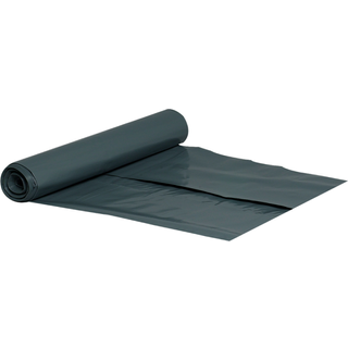Plastsæk Grå 100 l 70x110 cm 10 rl 60 my 10 ps/rl