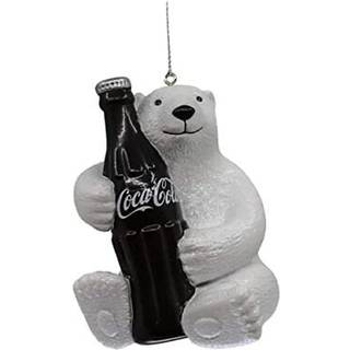 Coca Cola Bear med flaske juletr? ornament CC1211