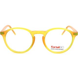 Kartell KL019V 03 49 Briller Mænd Gul - Frosted Yellow - 49mm