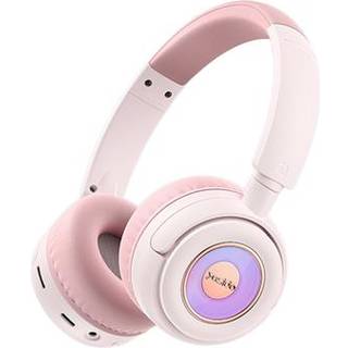 YESIDO EP06 Børne Trådløs Bluetooth Stereo Musik Hovedtelefon Børn Hovedmonteret Headset - Pink