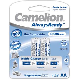 Camelion HR6 Mignon AA AlwaysReady 2er Blister 2500mAh