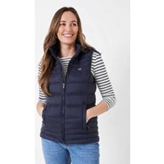 Crew Clothing Crew Clothing Blue Lightweight Hooded Gilet