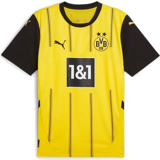 Men&#39;s Puma Borussia Dortmund 24/25 Home Jersey, Yellow, Size S, Clothing - Black - S