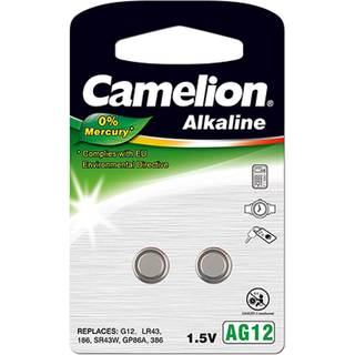 Camelion Knapcelle 386 LR43 LR1142 AG12 V12GA 2er Blister
