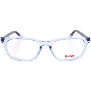 Kartell KL017V 04 53 Briller Mænd Blue - Transparent Azure Blue - 53mm