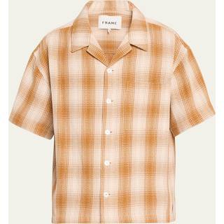 Frame Plaid cotton shirt - multicoloured - EU 42