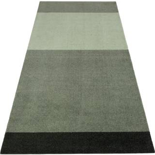 Tica Copenhagen Stripes Tæppe Lysegrønt / t 90x200 Cm - Mønstrede tæpper Vinyl Mørkegrøn - 10021