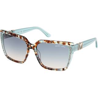 Guess by Marciano Kvinde GM00012 89W Solbriller Acetat Turkis Blå Firkantet Normal