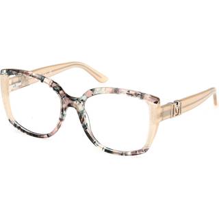 Guess by Marciano Kvinde GM50012 59 Optiske stel Acetat Beige Firkantet Normal