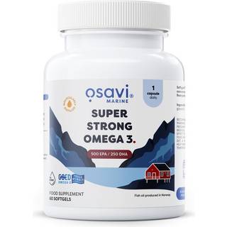 Osavi - Super Stærk Omega 3, 500 EPA / 250 DHA - 60 bløde kapsler