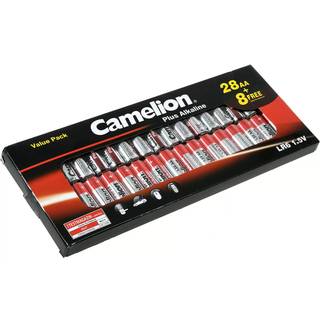 Batteri Camelion Mignon LR6 MN1500 AA (28+8 FREE)