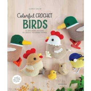 Colorful Crochet Birds