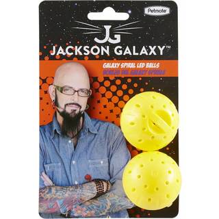 Petmate Jackson Galaxy Spiral Led Ball 2-pak