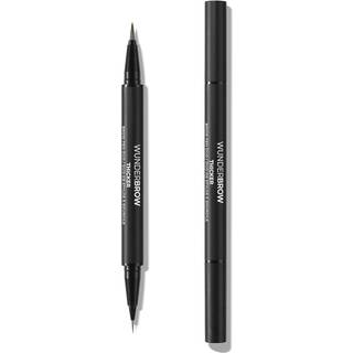 Tykkere Brow Pen Duo Pen med dobbelt ende Vegan & Cruelty Free (brunette)