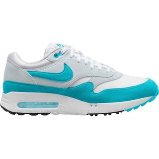 Nike Air Max 1 '86 White/Dusty Cactus/Pure Platinum/Black 40,5 Golfsko til kvinder