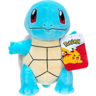 Pokémon Plushie - Squirtle 20 cm Blinkende - Pokemon Legetøj