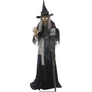 Greifende Hexe Halloween Animatronic