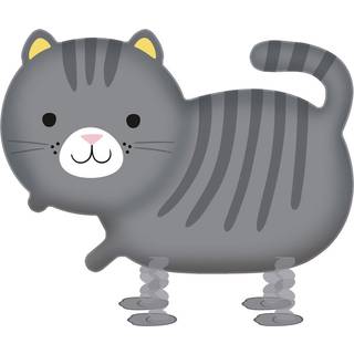 Air-Walker Katze Buddy Folienballon 60cm