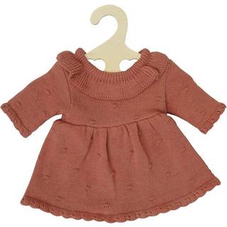 Heless Doll Knit Dress Peach 28-35 cm