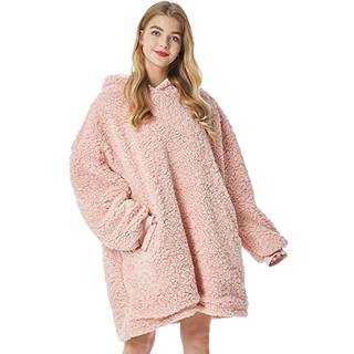 Felicigeely t?ppe h?ttetr?je overdimensioneret b?rbar t?ppe sweatshirt til voksne kvindelige m?nd varme hyggelig plys h?ttetr?je t?ppe med lomme