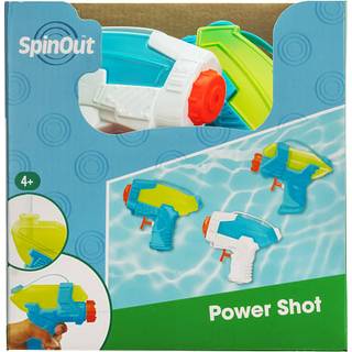 Spinout Power Shot Vandpistol - flere varianter - assorteret