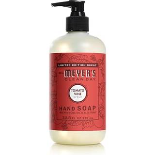 Mrs. Meyer's Clean Day Tomato Vine Flydende Håndsæbe – 12,5 oz – Frisk, jordagtig-sød duft med olivenolie og aloe vera