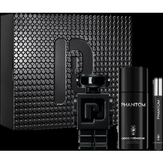 Paco Rabanne Phantom Parfum Gavesæt 100ml EDP + 150ml Deodorant Spray + 10ml EDP