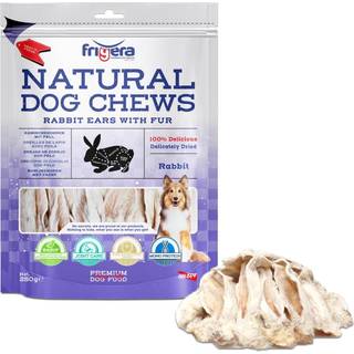 Frigera - Dog Chews Rabbit ears with fur 250 g - (402285861849)