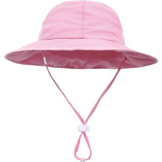Simplikids pink baby sol hat børn sol hatte med UV-beskyttelse til piger småbørn sol hat pige sol hat til strand svømmetur lyserød 2-6 år
