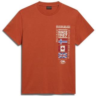 NAPAPIJRI Herren T-Shirt orange